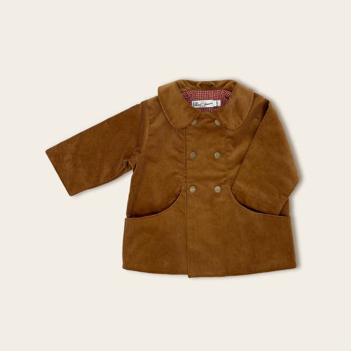 The Camel Corduroy Coat for wholesale by Lillies Dream