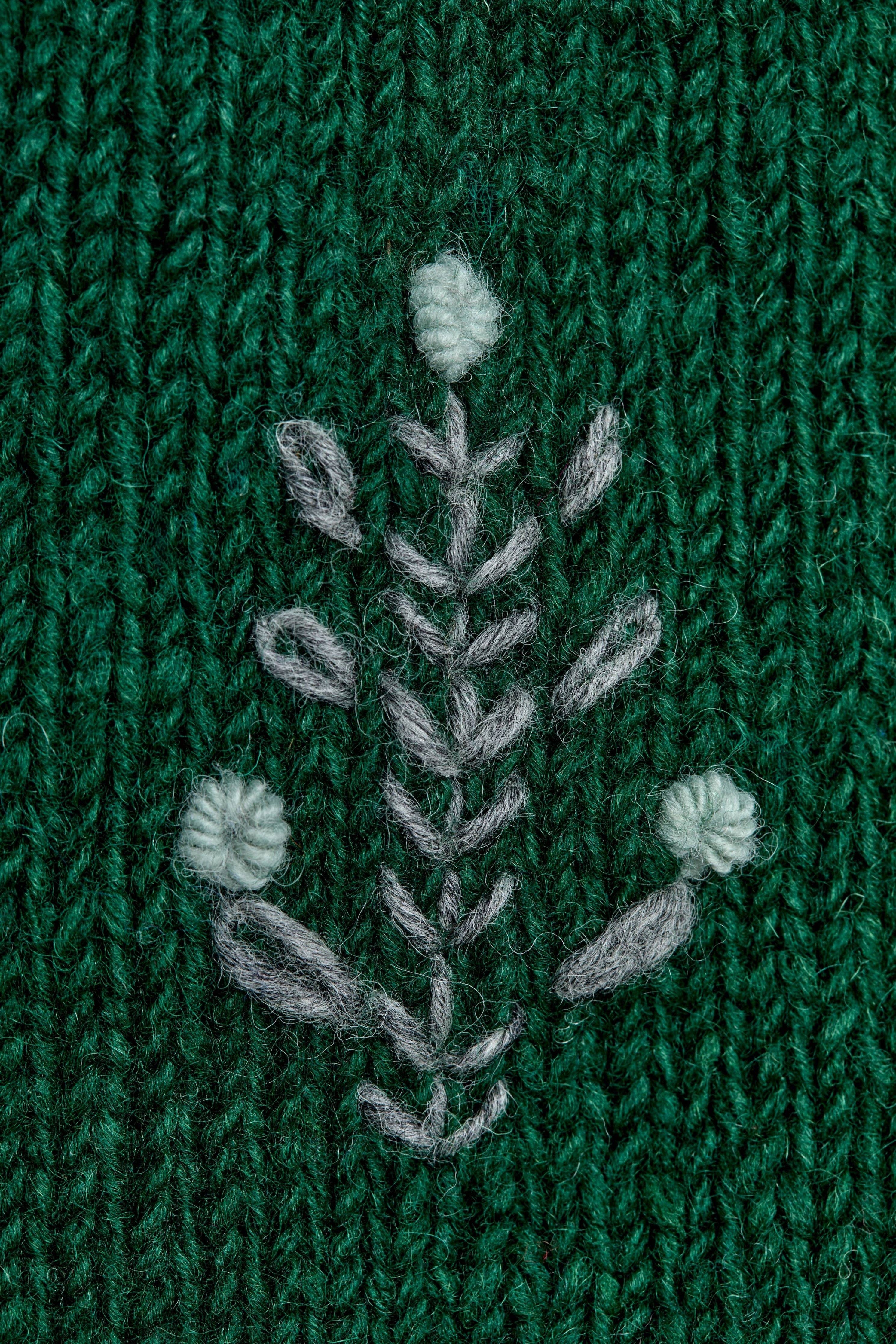 By Many Hands - Wholesale Hand Warmer - Daphne Evergreen Knit Handwarmers1