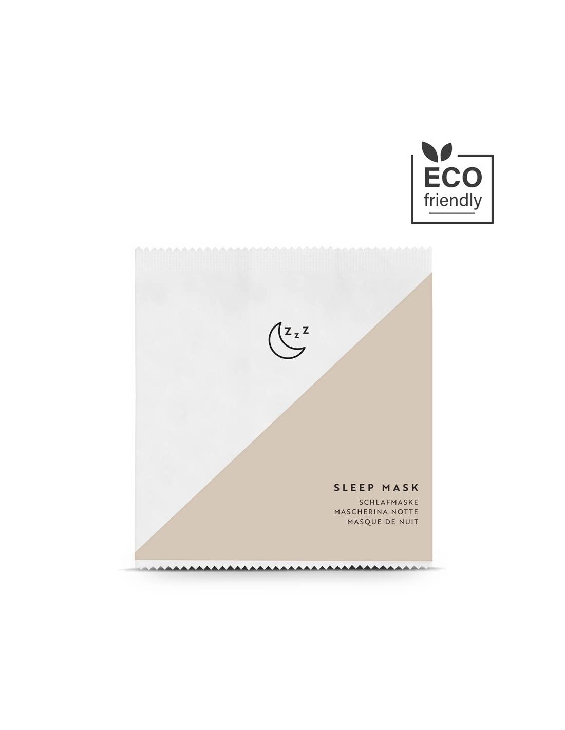 Flexi Amenities - Wholesale Sleep/Eye Mask - Sleep mask for guests in paper pouch1