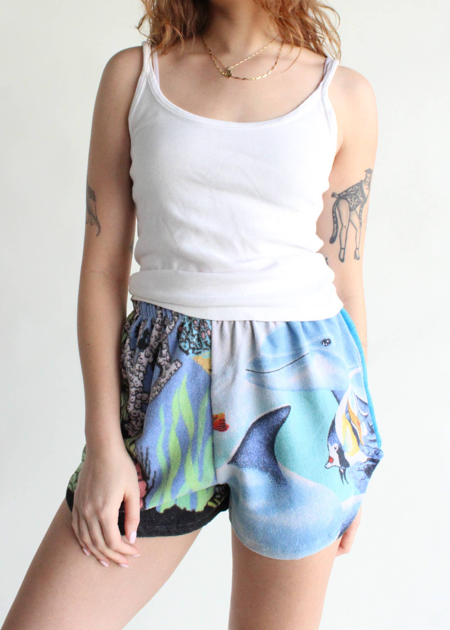 American Recycled Clothing - Wholesale Shorts - Women's - Dolphin Terry Short Bundle7