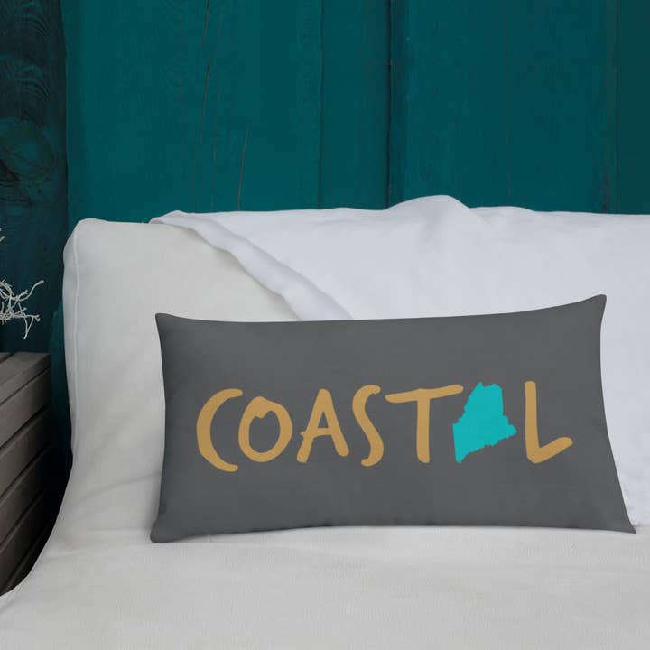 Coastal & Midwest State of Mind - Wholesale Throw/Decorative Pillow - Coastal Maine™ Beach Accent Pillow3