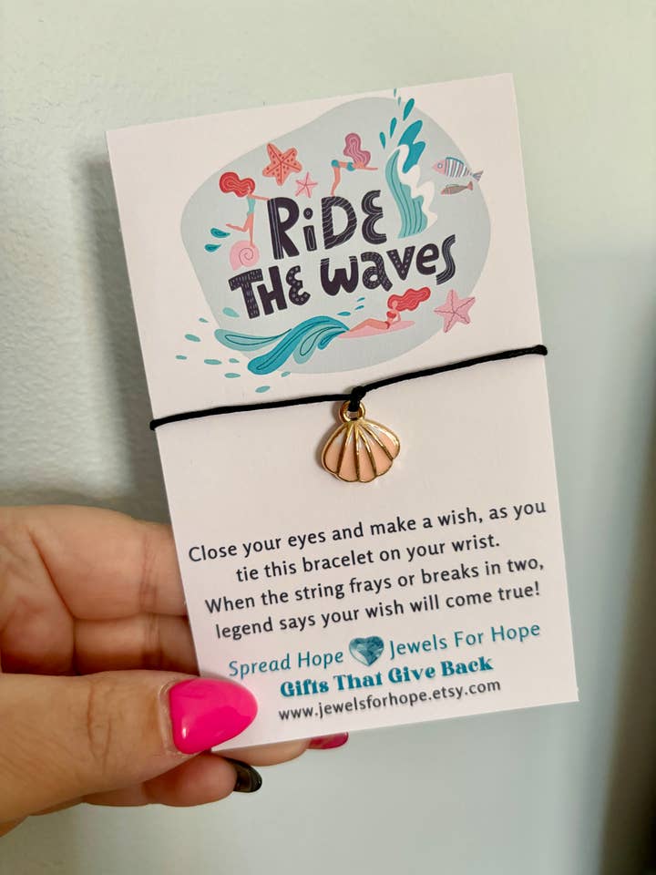 Ocean Thema Geluksarmband, Schattige Geluksgeschenken, Klein voor wholesale door Jewels For Hope