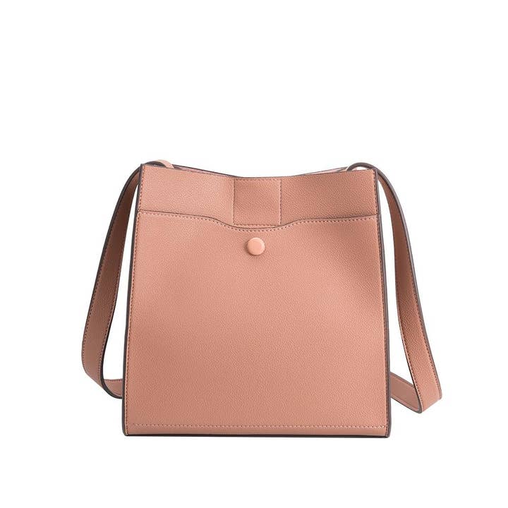 Melie Bianco - Wholesale Tote Bag - Unisex - Celina Medium Vegan Tote Bag in Rose