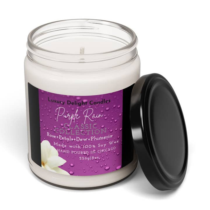 Purple Rain for wholesale by Luxury Delight Candle Company