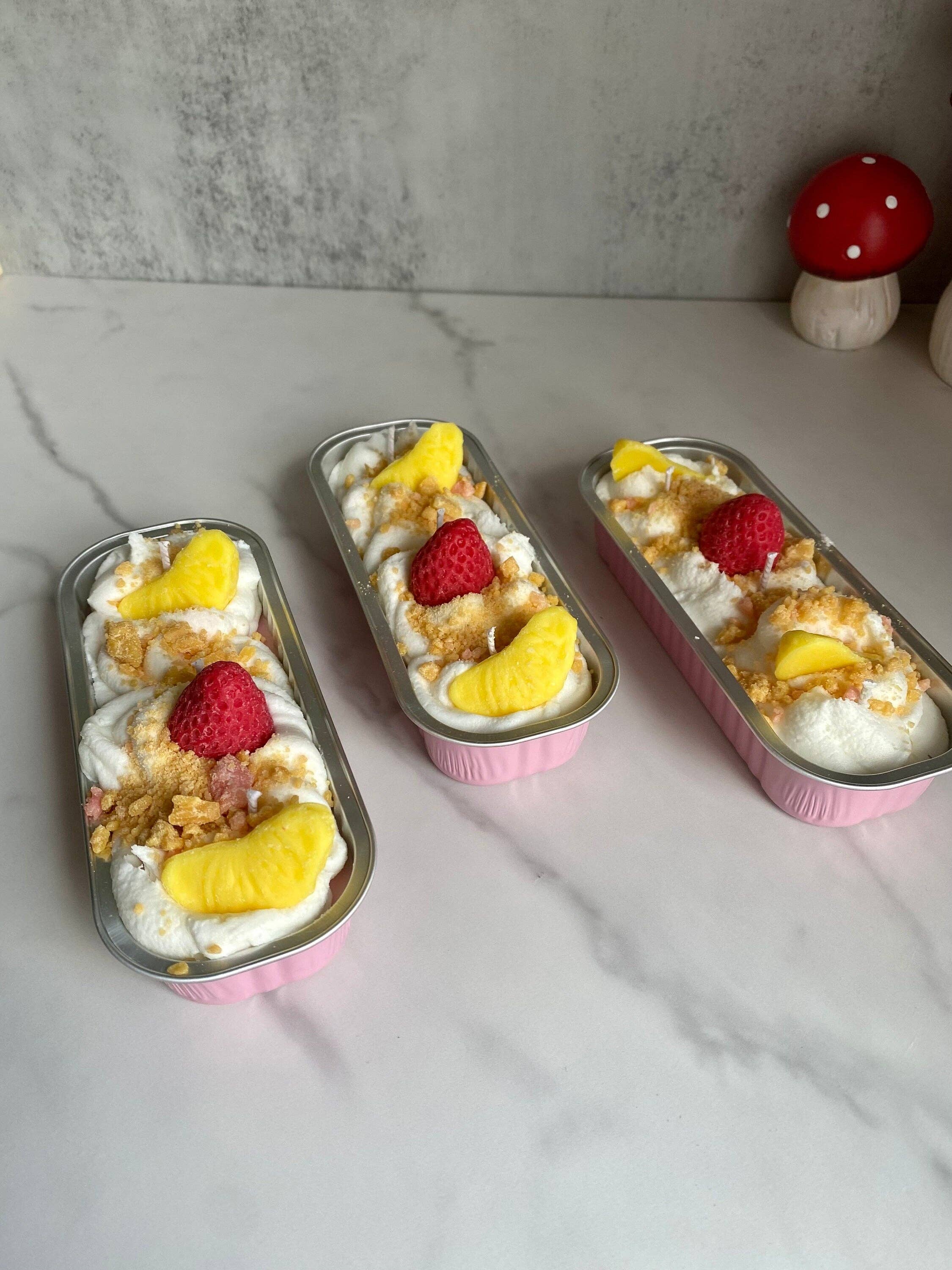 Wild Child Studio Co - Wholesale Jar/Filled Candle - Strawberry Lemonade Dessert Soy Candle2