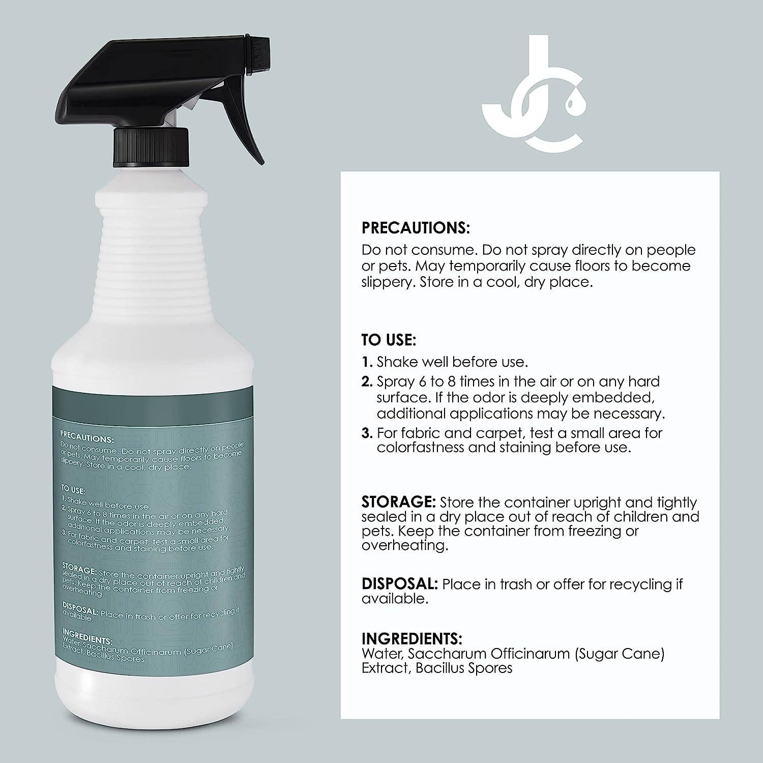 Jumbl - Wholesale Deodorizer - Multipurpose Odor Eliminator & Deodorizer Spray6