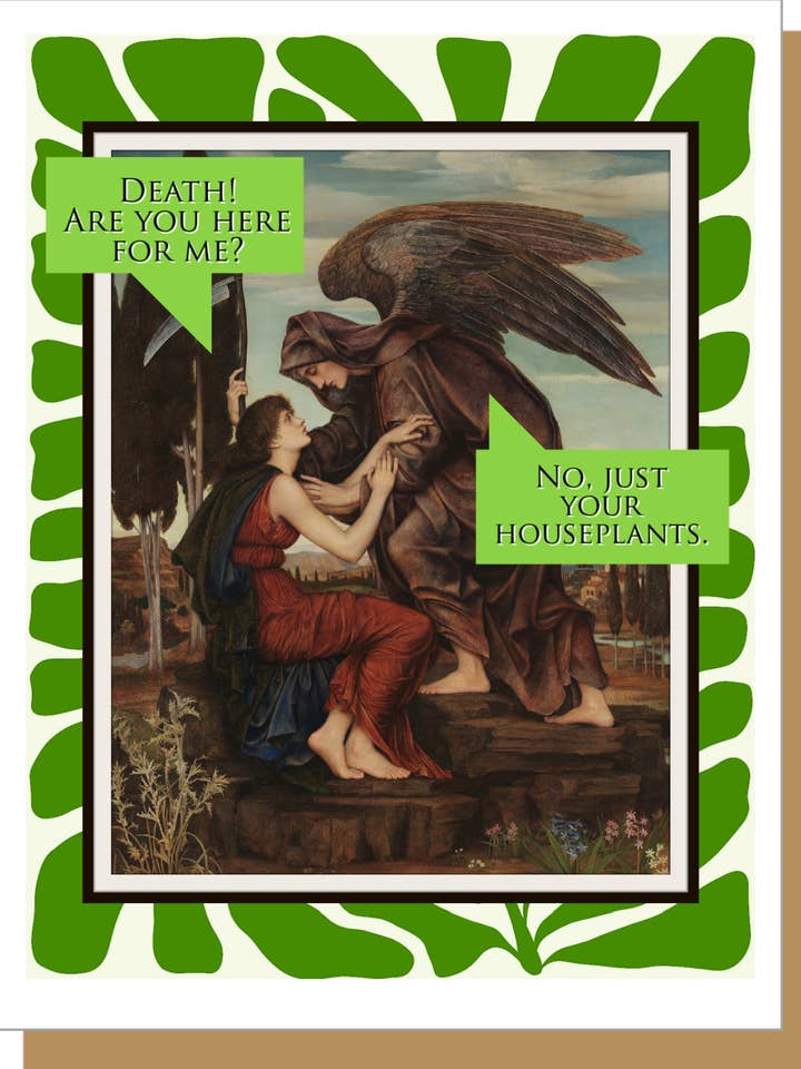 Houseplants - Everyday Card for wholesale by Ümlaut Brooklyn