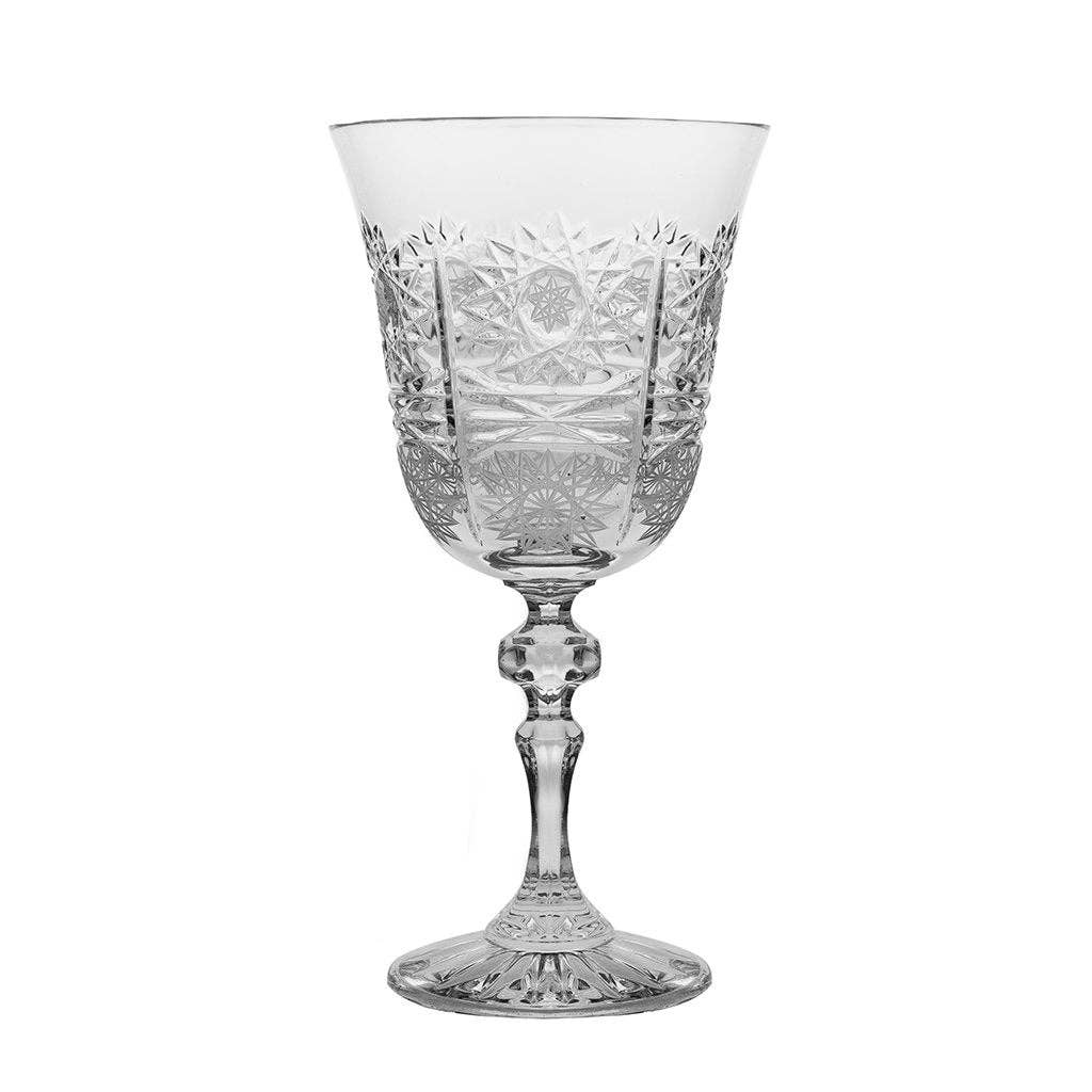 Barski – wholesale Wine glass – Red Wine Glass Lace Cut, 7 oz. Set of 60