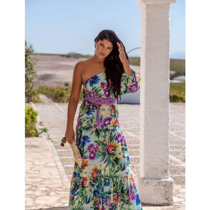 FIORI ASIM SUNSET & MOON DRESS for wholesale by Káhyra