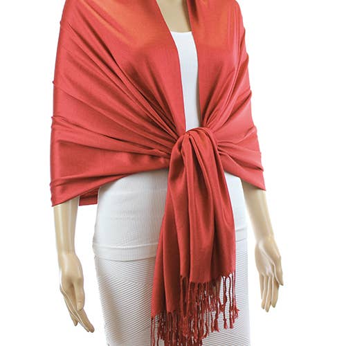 Original USA - Wholesale Scarf - Women's - Classic Cashmere Feel Pashmina27