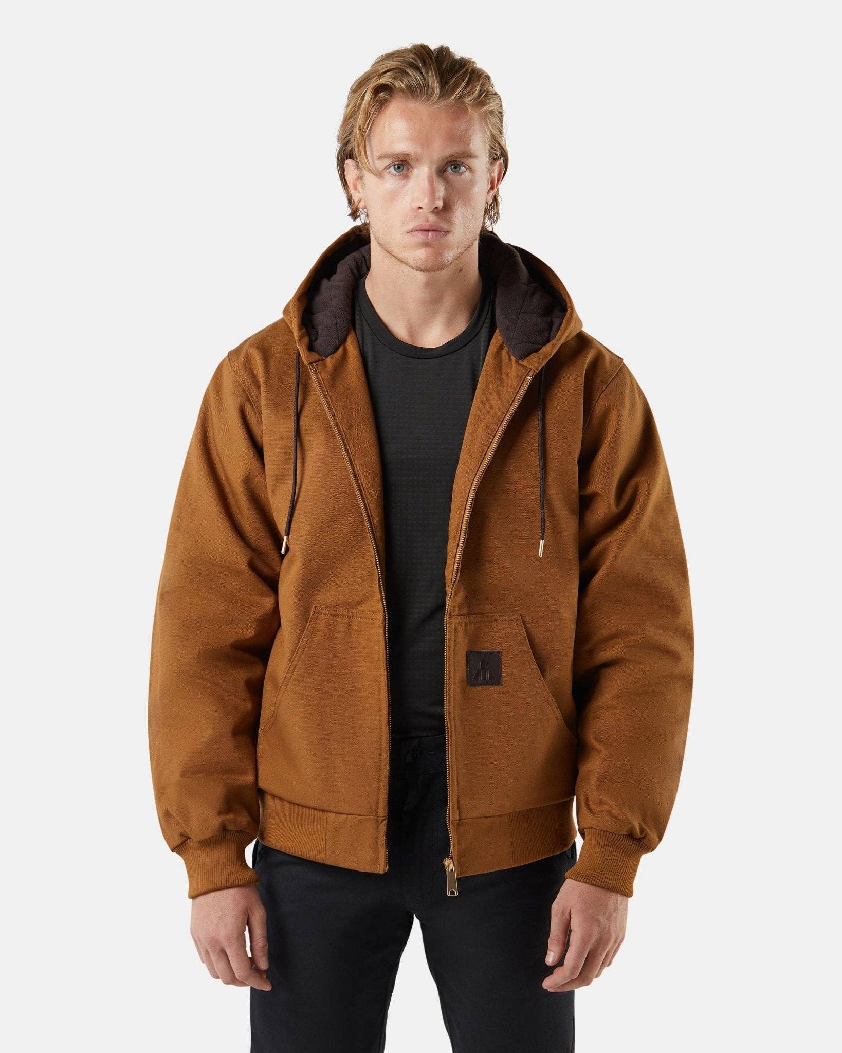 BAD WORKWEAR - Wholesale Jacket - Men's - BAD MICHIGAN™ HEAVY-DUTY COTTON CANVAS HOODED JACKET13