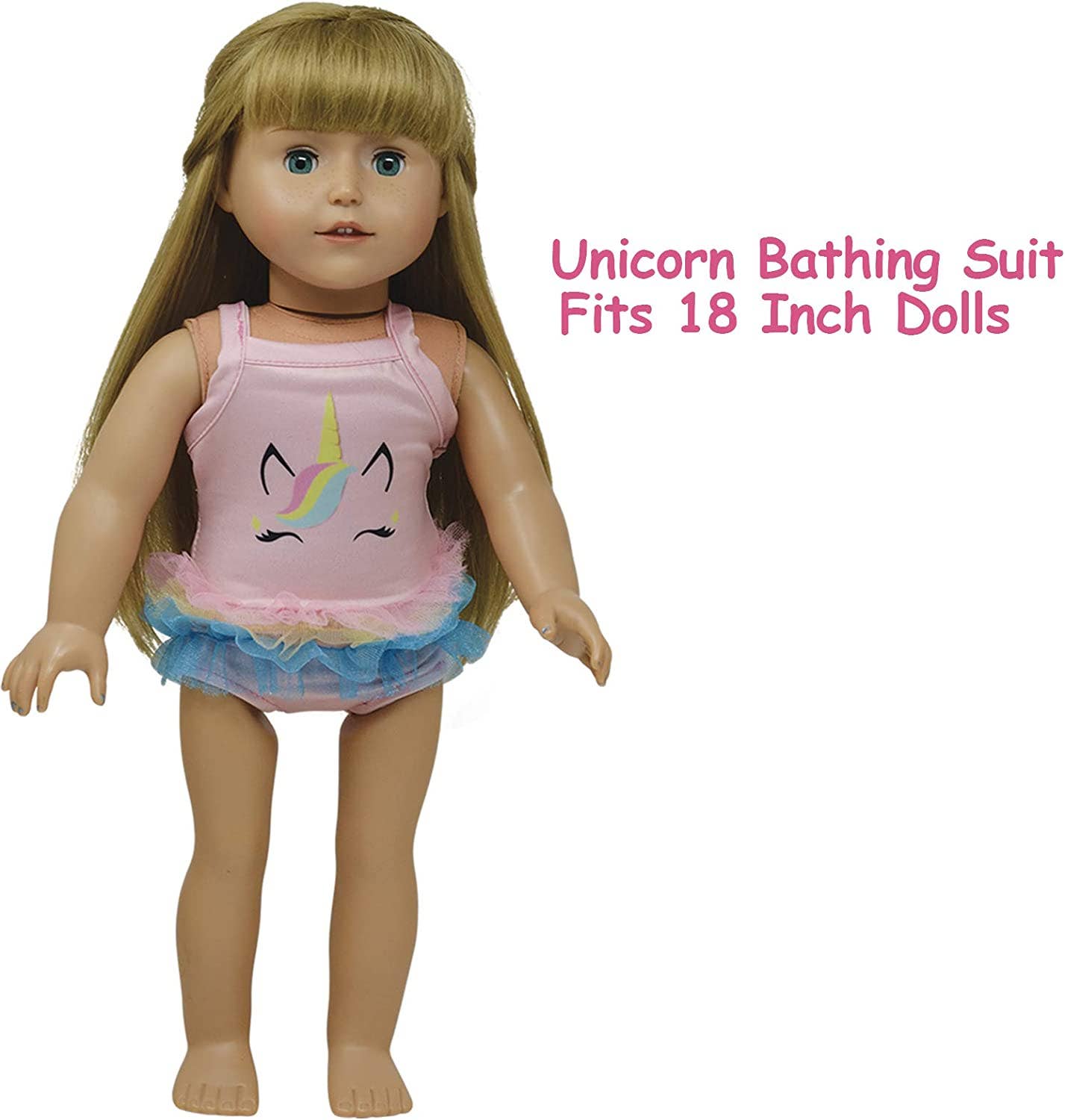 The New York Doll Collection - Wholesale Doll Clothing - Kids - 18 Inch Doll Unicorn Clothes Dresses and Pajamas Outfit Set3