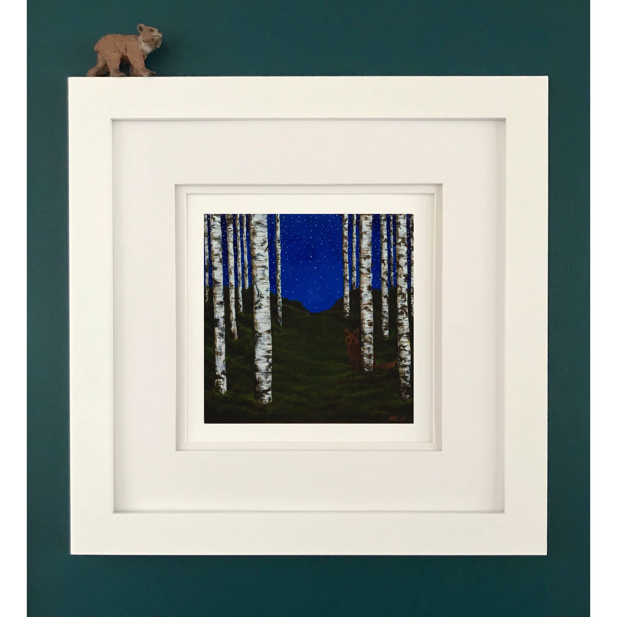 Little Bear Illustration - Wholesale Art Print - Solitary Sister Fox Giclee Fine Art Print1