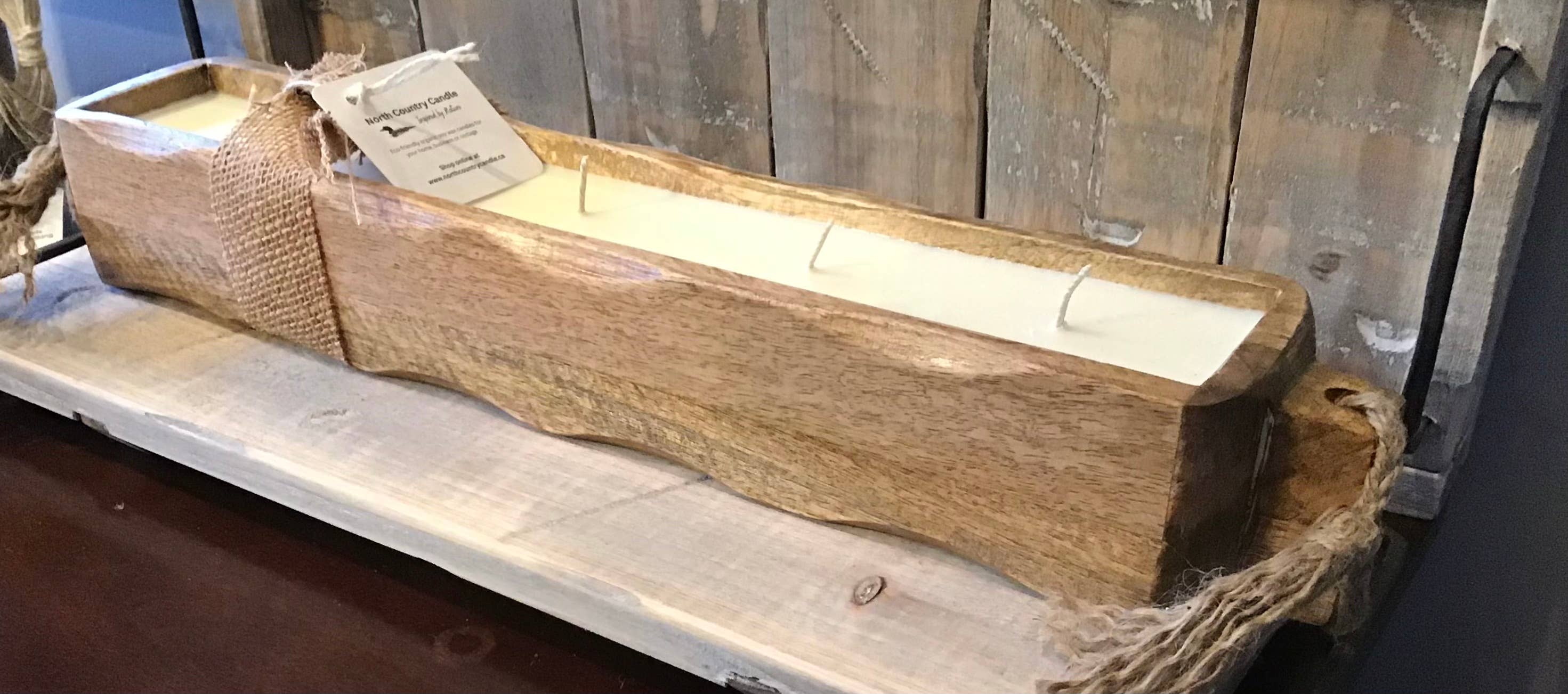 North Country Candle - Wholesale Jar/Filled Candle - Mango Tray Dough Bowl Candle3