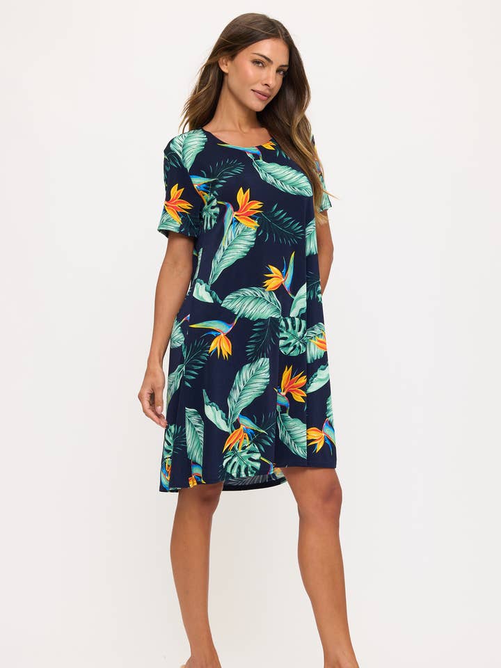 Robe BNS Missy SS Imprimé-7004BN-SRP1-W502 pour la vente par Jostar