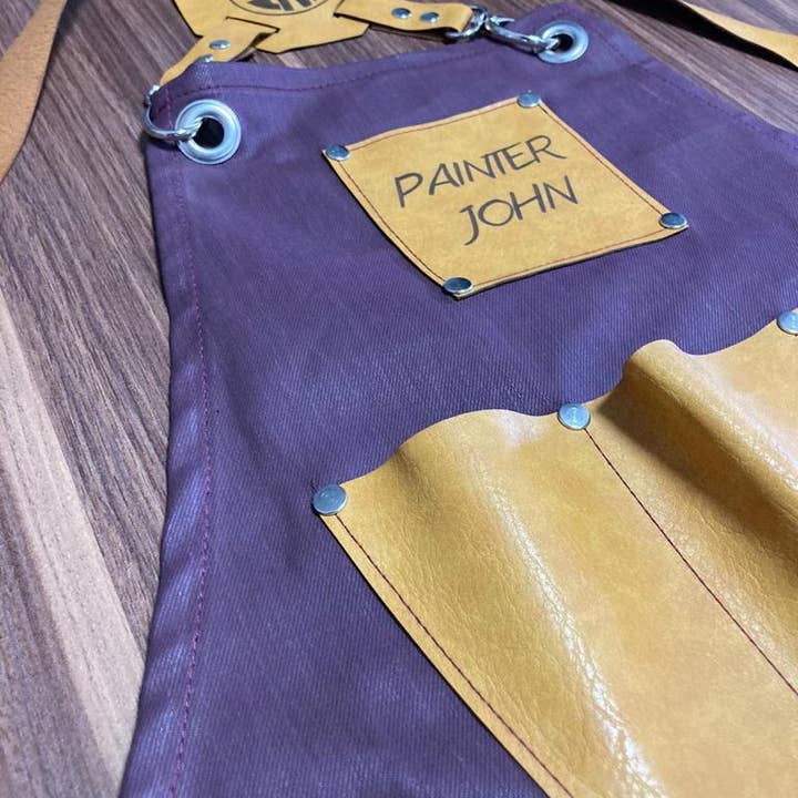 La Hammam - Wholesale Apron - High Quality Unisex Apron w leather pockets11