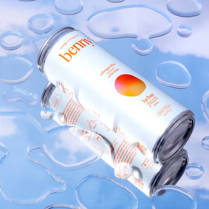 Benny - Wholesale Non-Alcoholic Aperitif/Mocktail - 4-Pack Peach Lychee Yerba Mate Energy Drink2