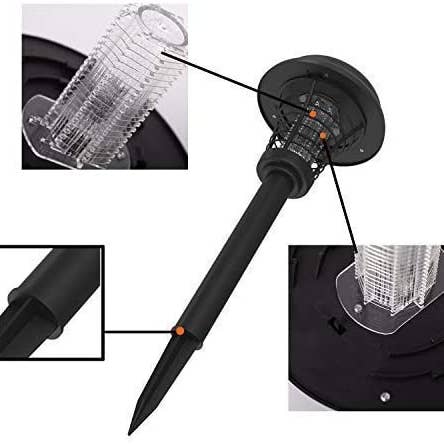 Infinite Basics - Wholesale Outdoor/Lawn Light - Solar LED Garden Light with Built-In Bug Zapper4
