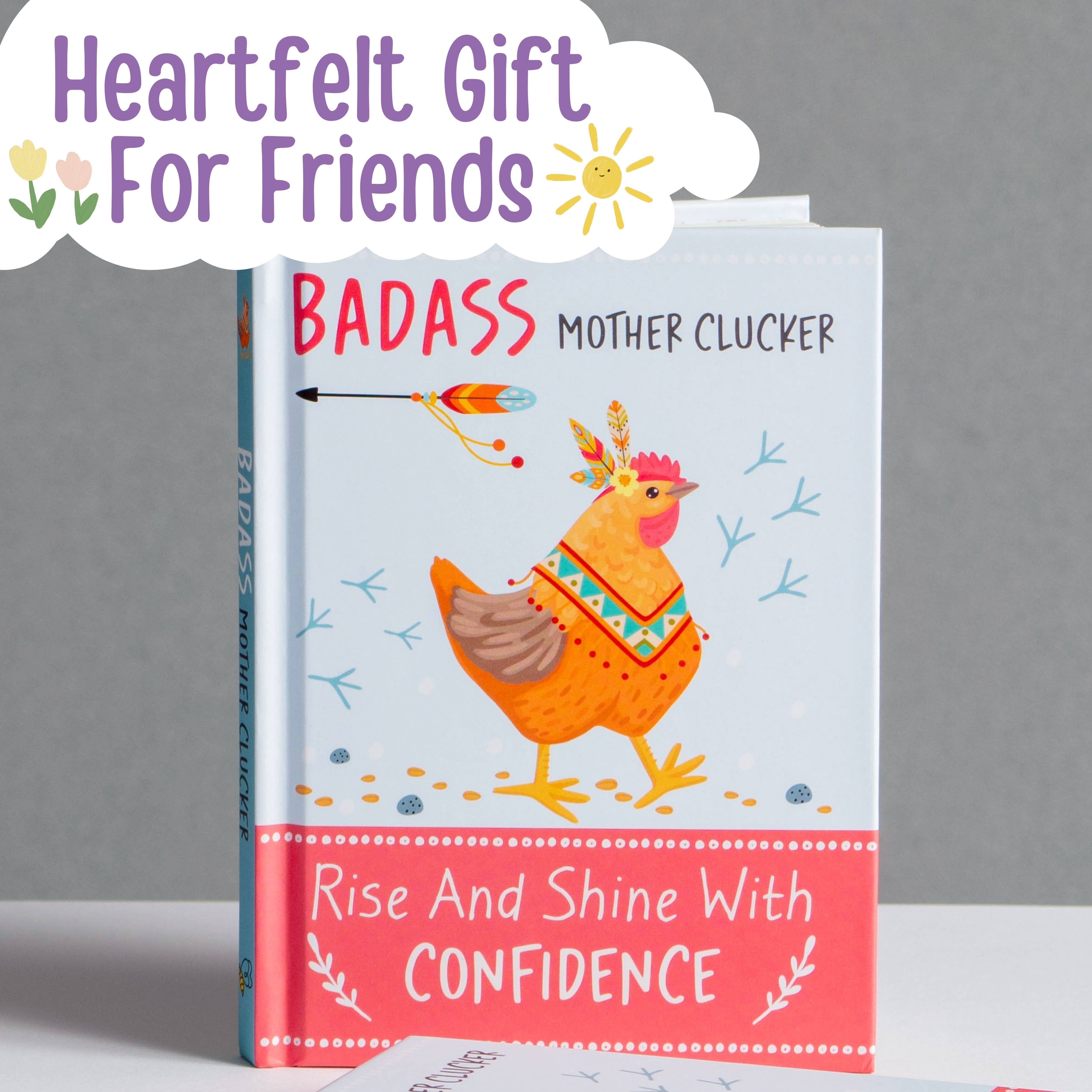 Boxer Gifts - Wholesale Self-Help & Personal Development - Badass Mother Clucker Gift Books - Shine With Confidence4