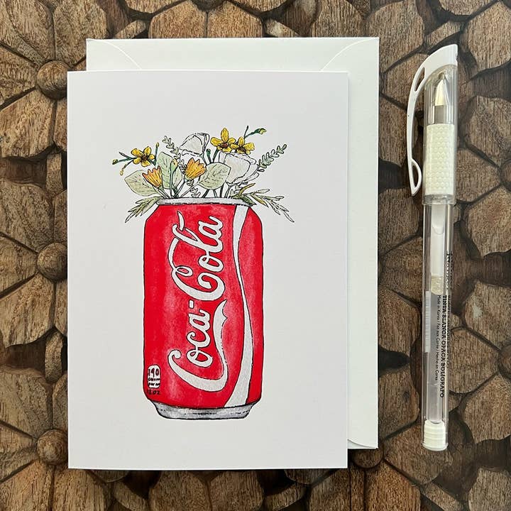 Slear Creative – Großhandel Grußkarten für den Alltag – Coca-Cola-Karte1