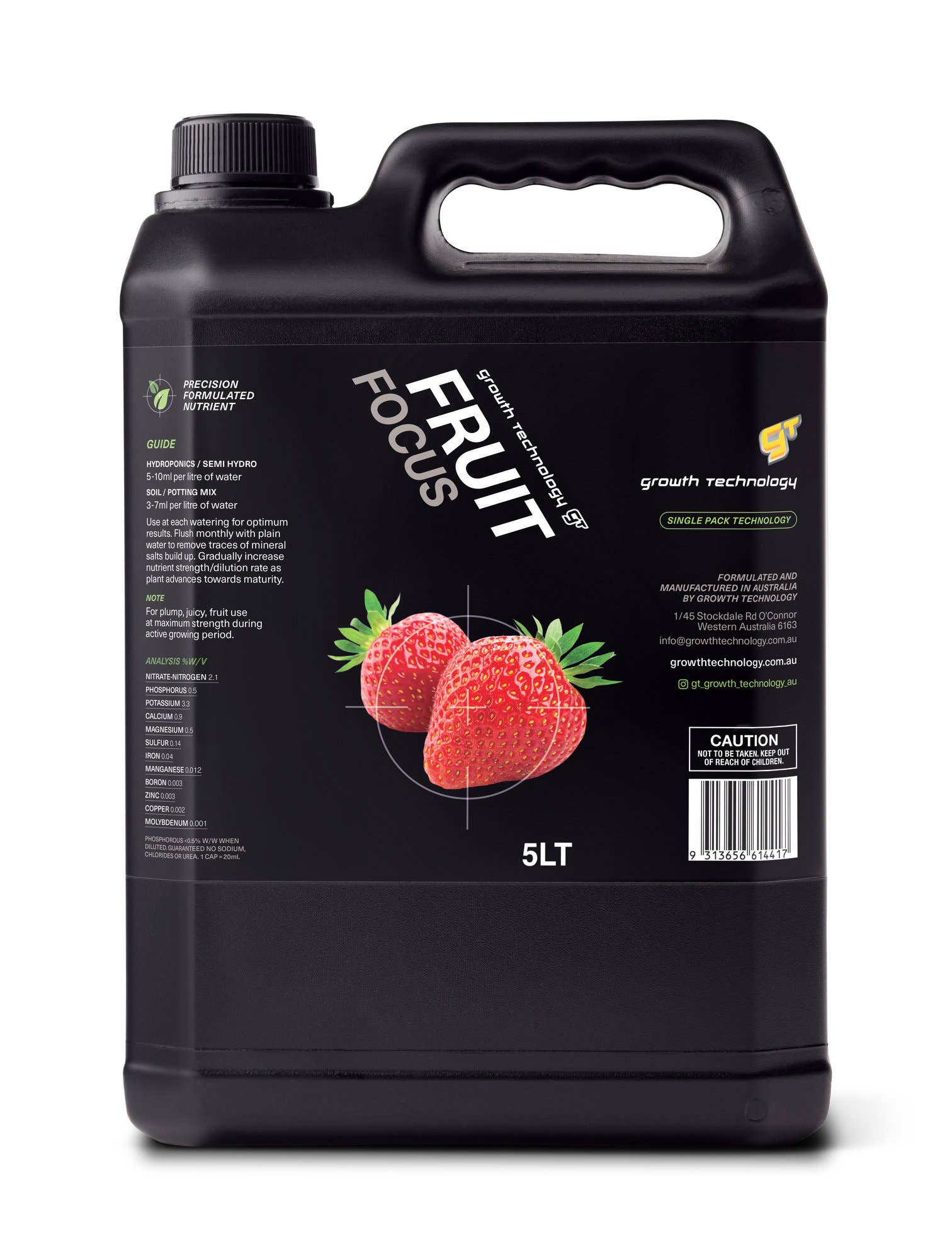 PlantHaul - Vendita all'ingrosso Fertilizzanti - Nutrienti per Piante Growth Technology GT Focus (Formato da 1 Litro)20