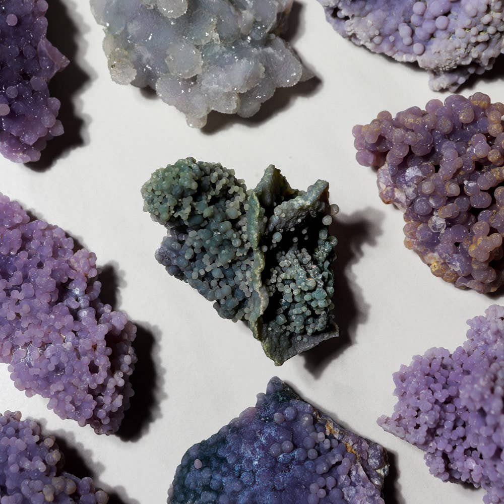 Natures Artifacts Inc - Vente Pierre et cristal de spiritualité - Agate raisin naturelle (grande taille)6