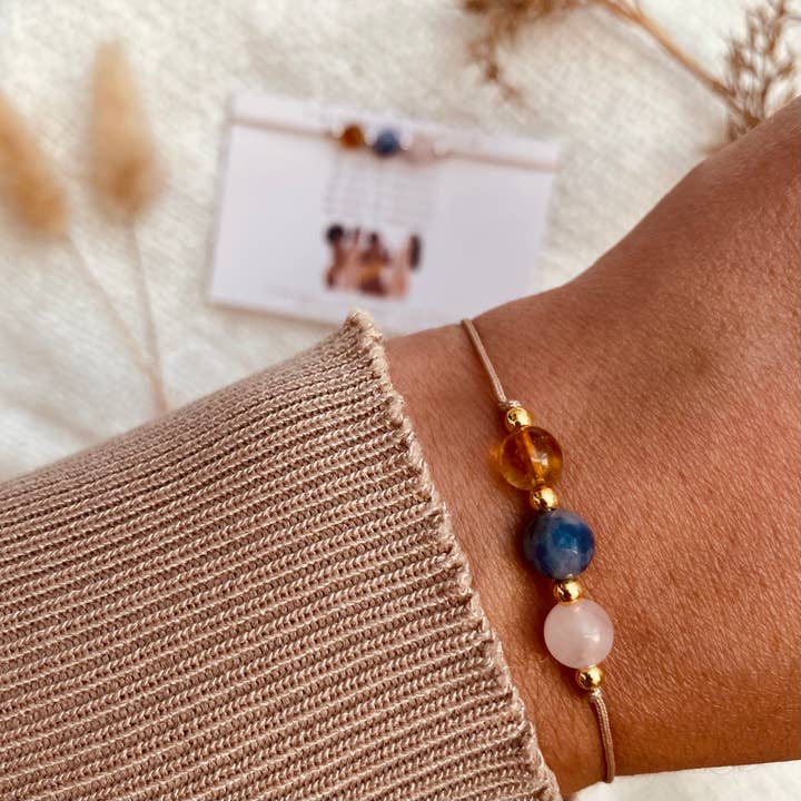 Typisch Shanna – Engroshandel Perlearmbånd – Gemstone Affirmation Armbånd - Jeg er perfekt