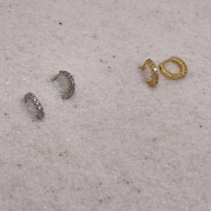 House of Au.ORA - Wholesale Huggie Earrings - Million Dollar Baby Huggies