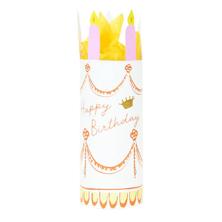 TOPS Malibu - Wholesale Party Favor - Tabletop Surprise Favor - "Happy Birthday" Cake -Asst Colors1