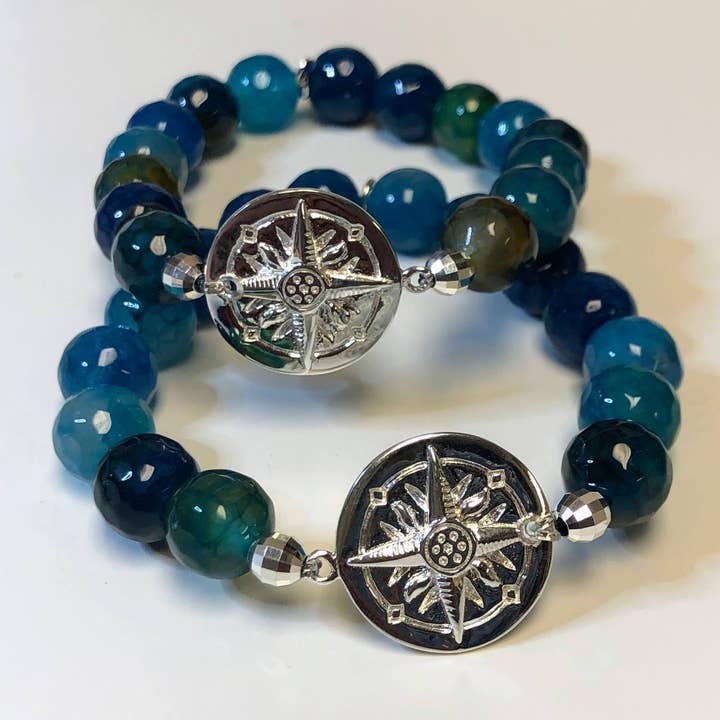 Compass Bracelet for wholesale by Fishgirl Designs