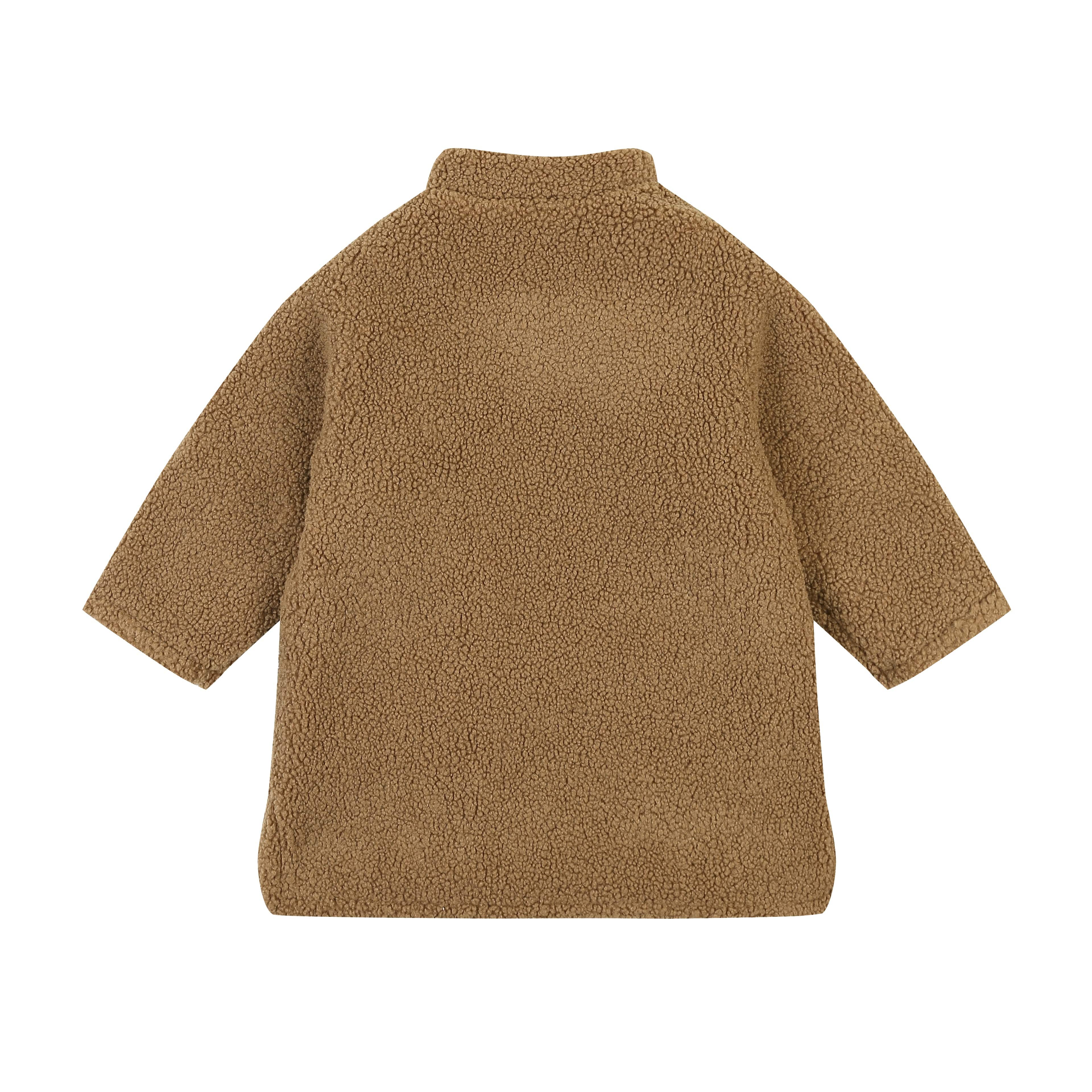 ToTo Heros - Wholesale Puffer Jacket - Kids - Quilt & Teddy Reversible Long Jacket6