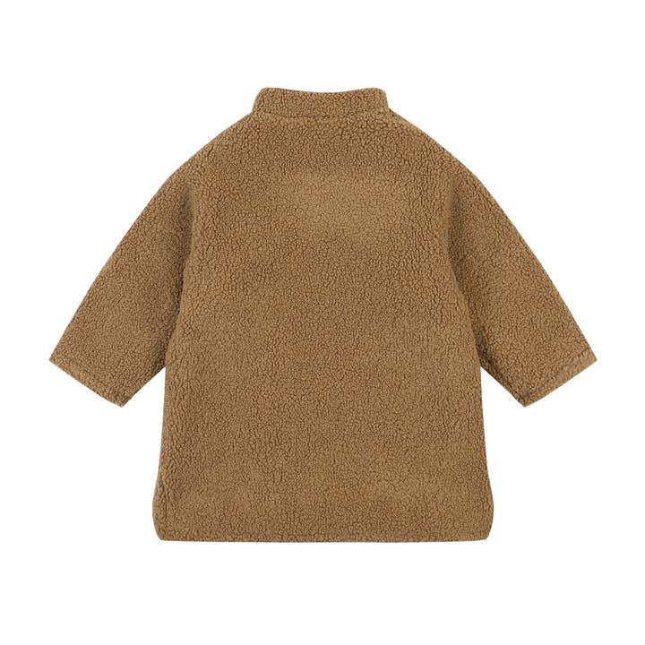 ToTo Heros - Wholesale Puffer Jacket - Kids - Quilt & Teddy Reversible Long Jacket6