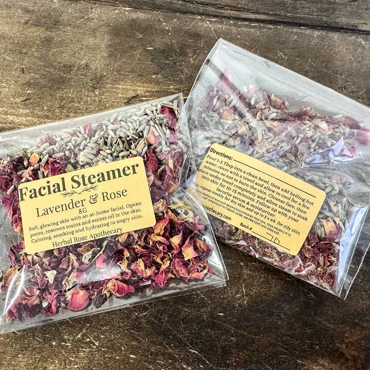 Herbal Rose Apothecary – Vapor facial por atacado – Inaladores Faciais de Ervas6