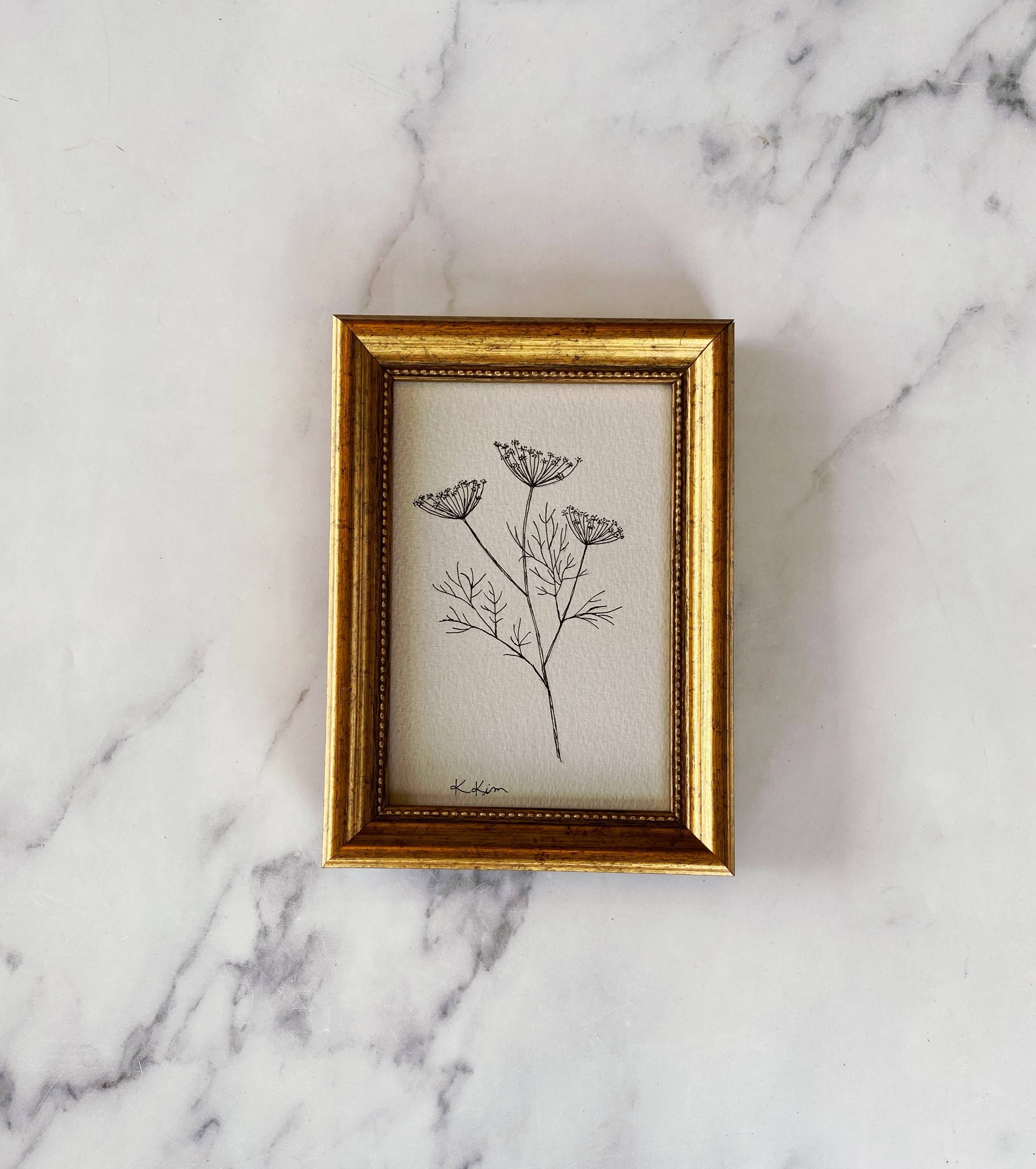 Krista Kim Studio - Wholesale Art Print - LES FLEURS II - Art Print (unframed)