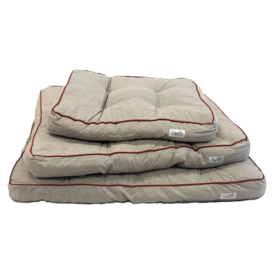 Midlee Designs - Wholesale Pet Bed - Dog - Midlee Grey Tufted Dog Bed6
