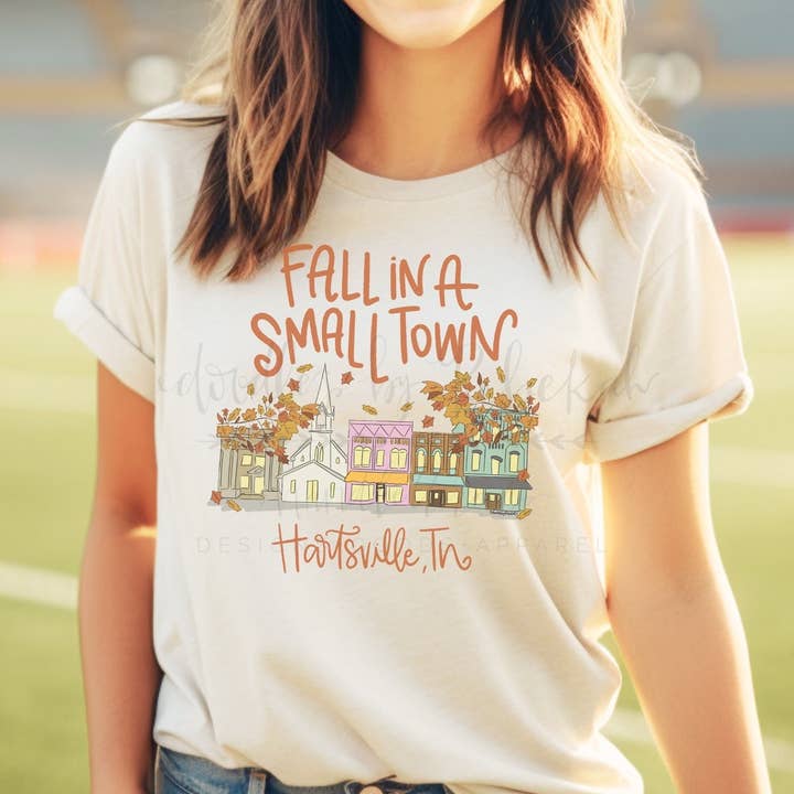 Fall In A Small Town (Custom) for wholesale by Doodles By Rebekah