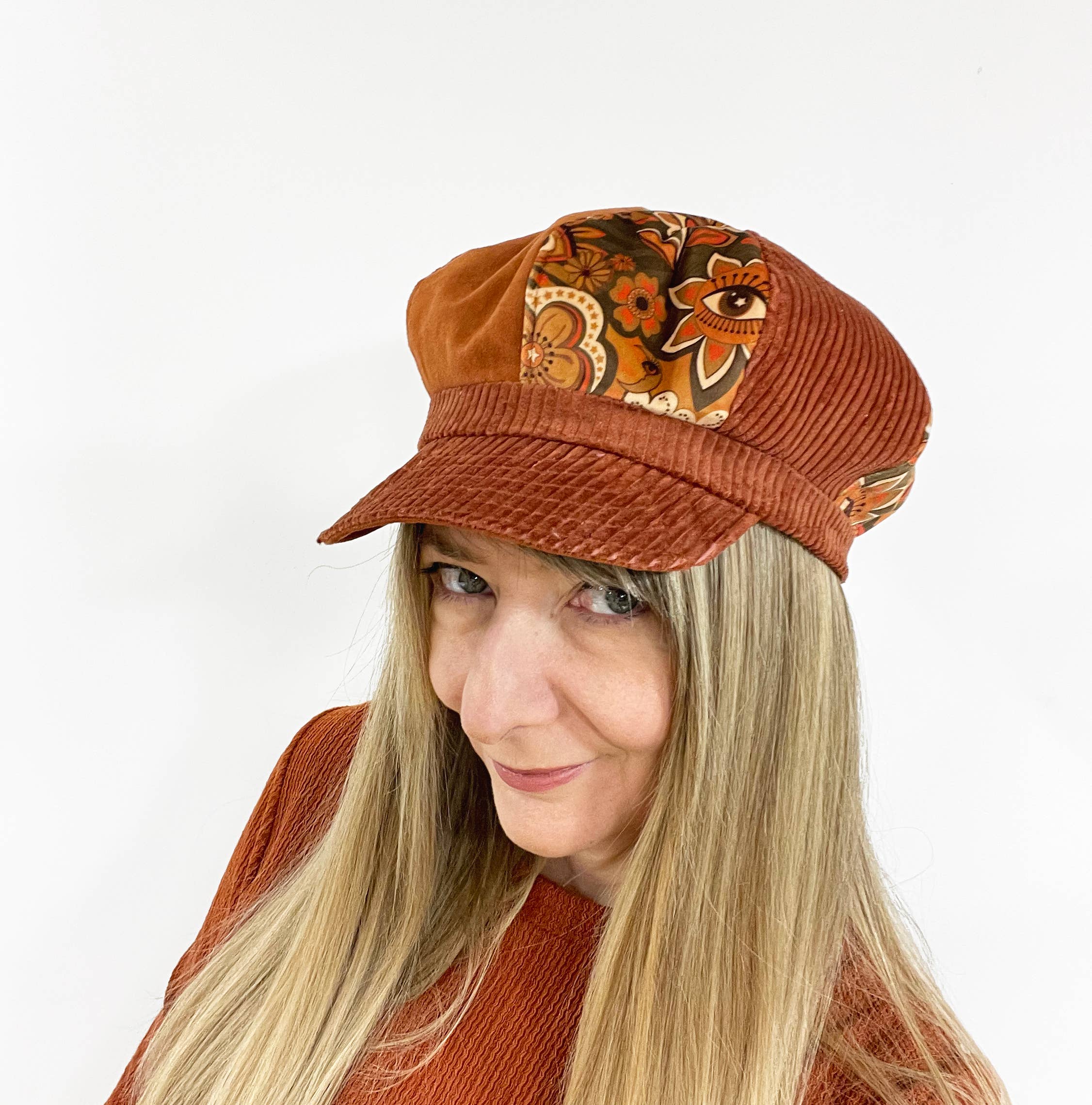 Stan and Gwyn – wholesale Newsboy/Schoolboy Hat - Dam – Baker pojke hatt, 60S platt mössa, De. Beatles Style Cap.5