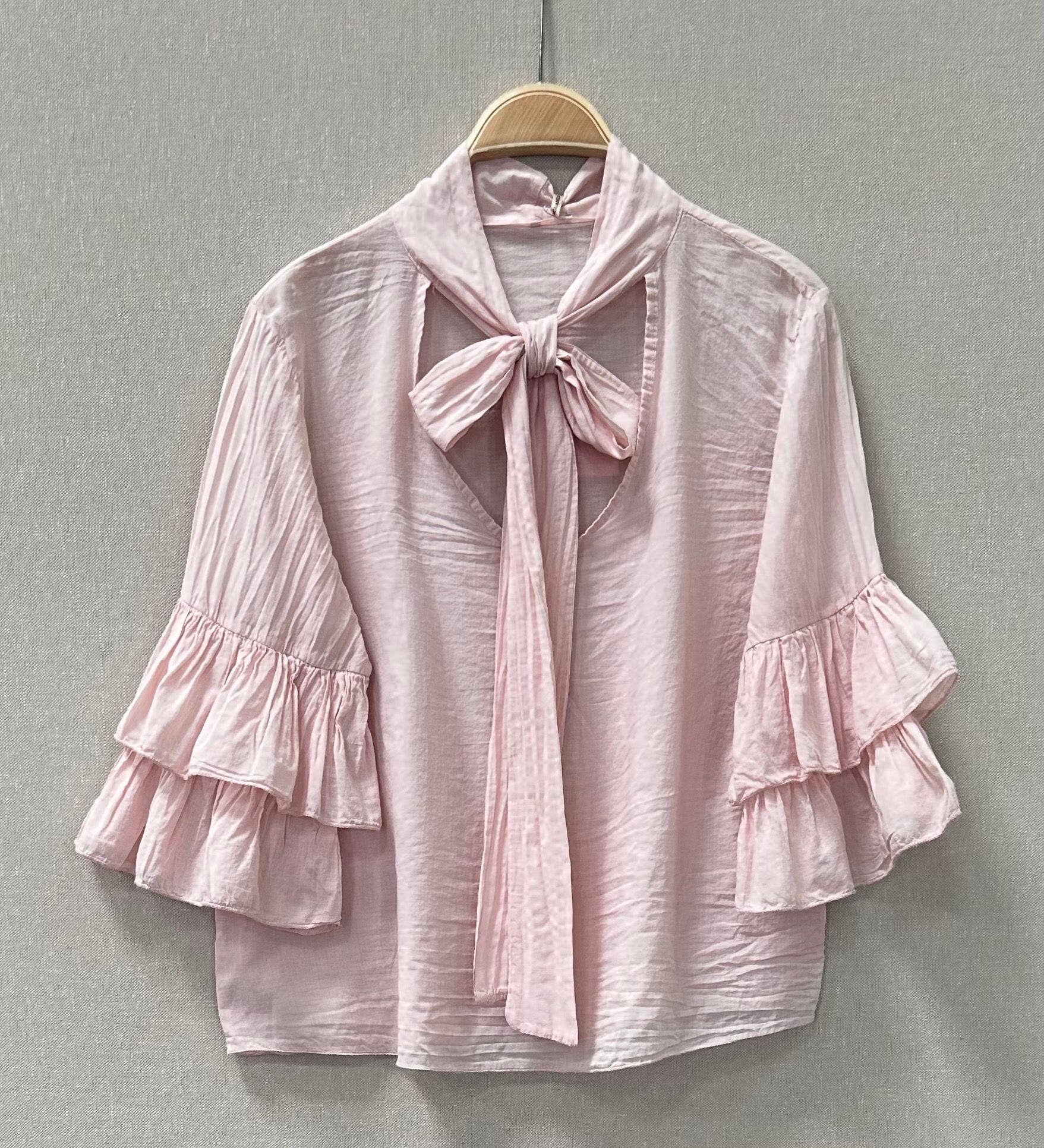 SWEET MAGIC MODA Y COMPLEMENTOS - Wholesale Blouse - Women's - FRENCH SLEEVE BLOUSE2