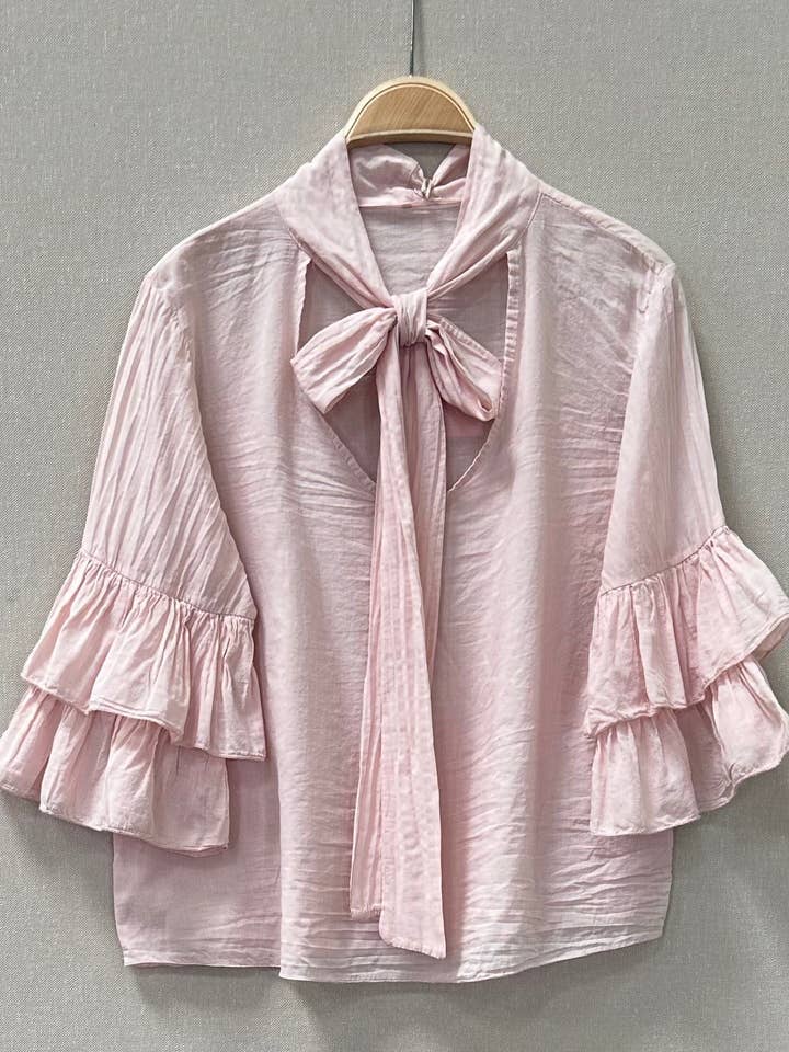 SWEET MAGIC MODA Y COMPLEMENTOS - Wholesale Blouse - Women's - FRENCH SLEEVE BLOUSE2