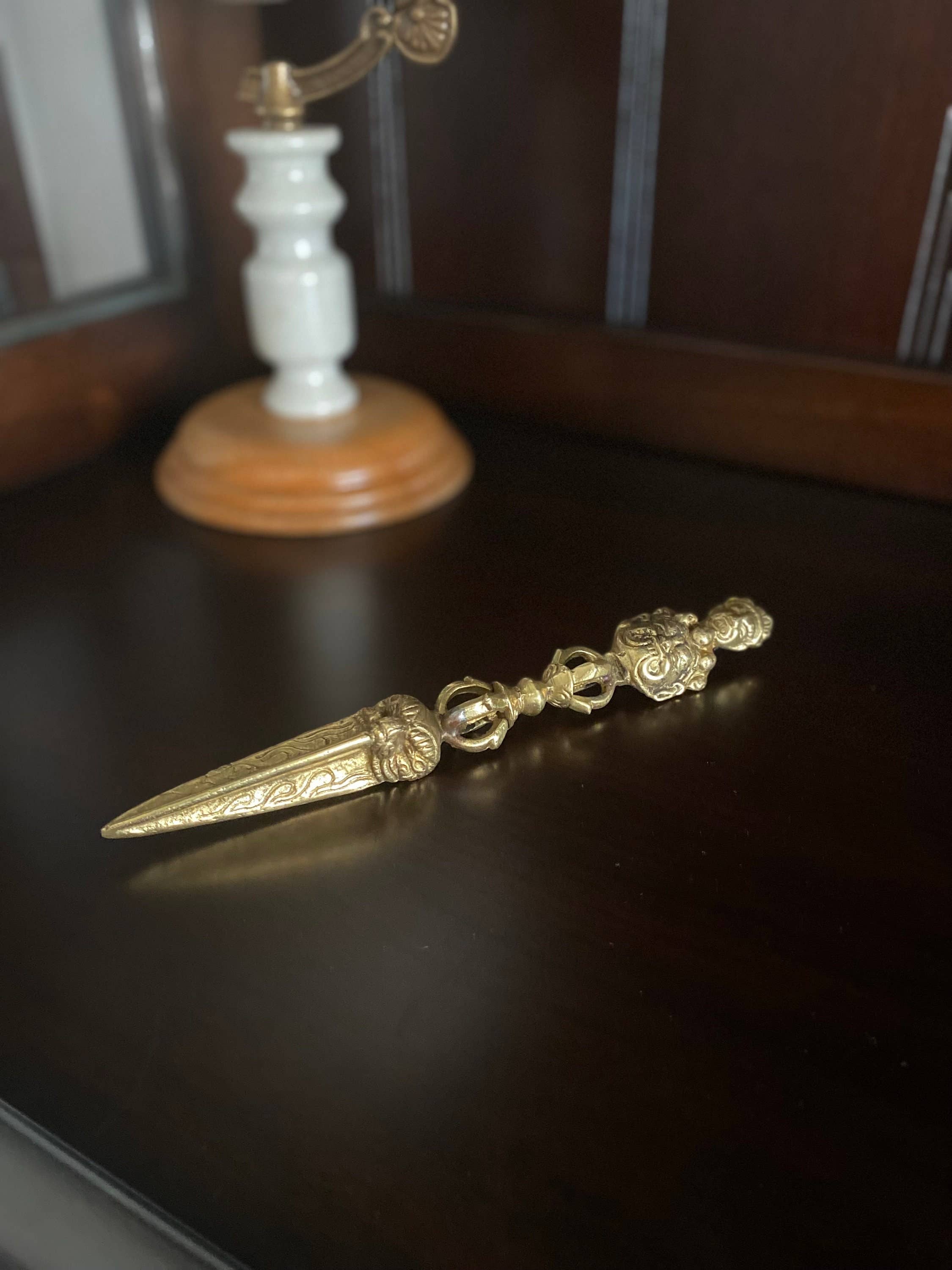 Like International - Wholesale Meditation Supplies - Tibetan Phurba Dorje Kila Ritual Dagger Handcarved Nepal1