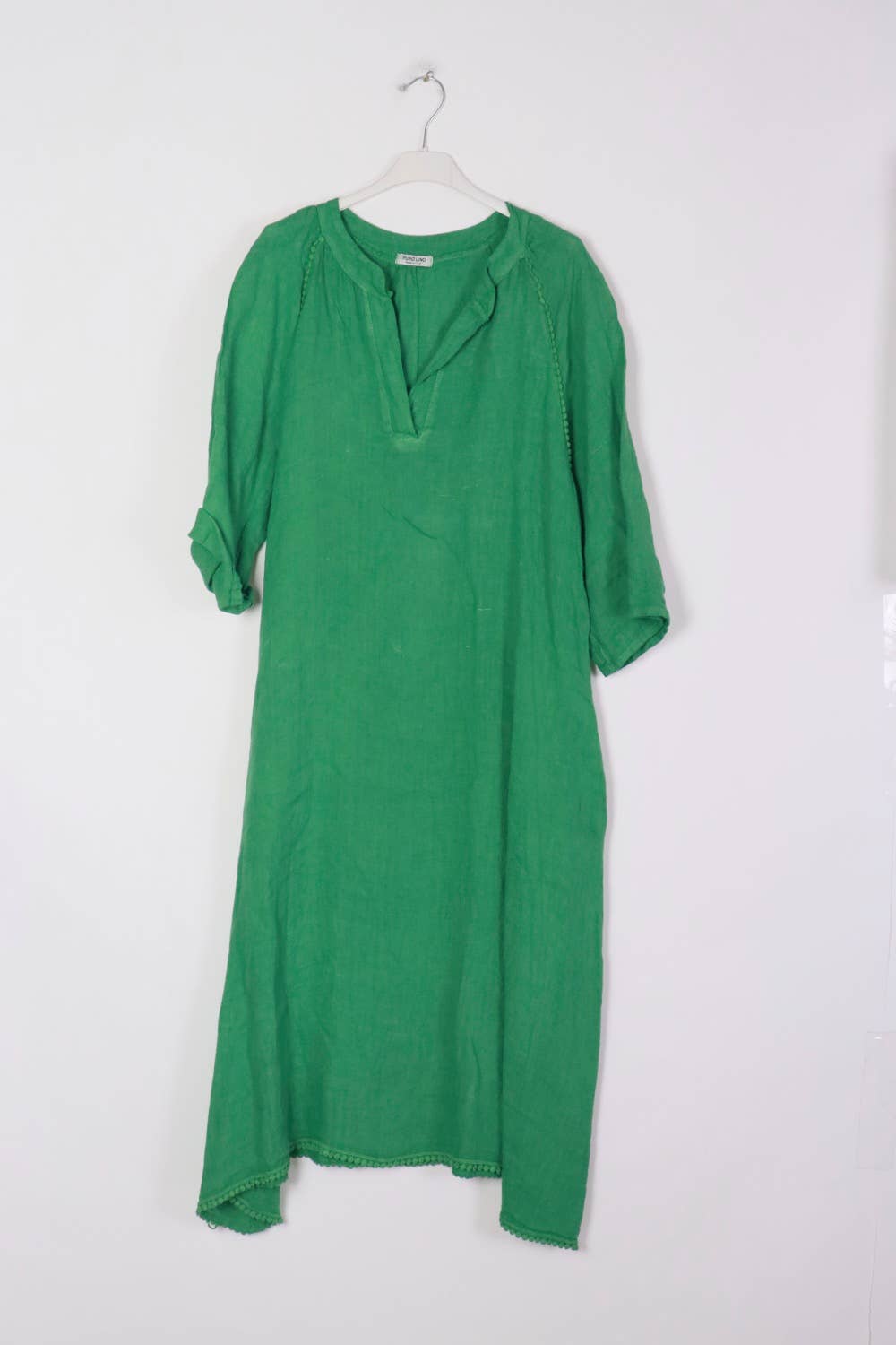 LÉA & LUC - Wholesale Dress - Women's - Long dress in 100% linen REF.716129
