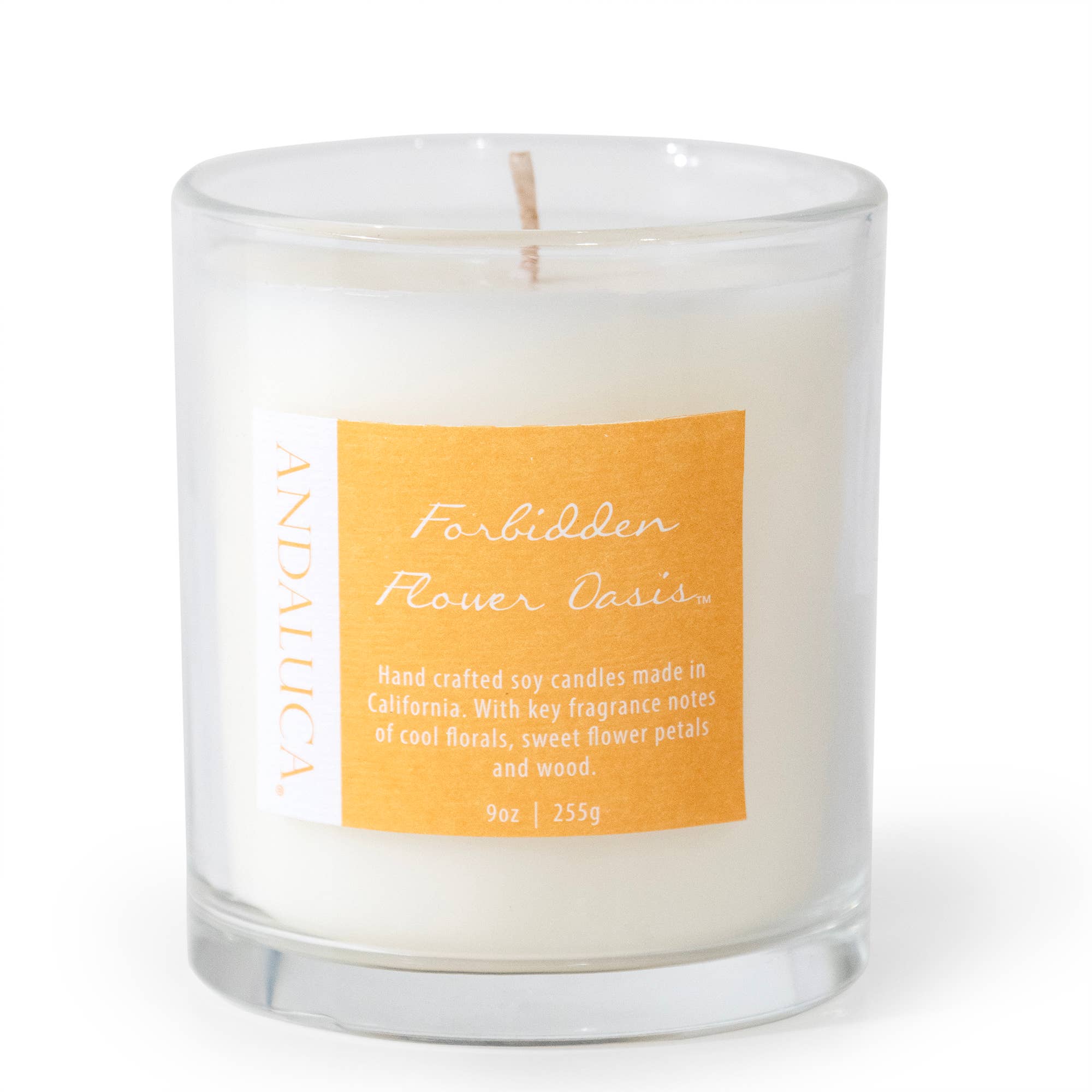 Andaluca - Wholesale Jar/Filled Candle - Forbidden Flower Oasis 9 oz Candle4
