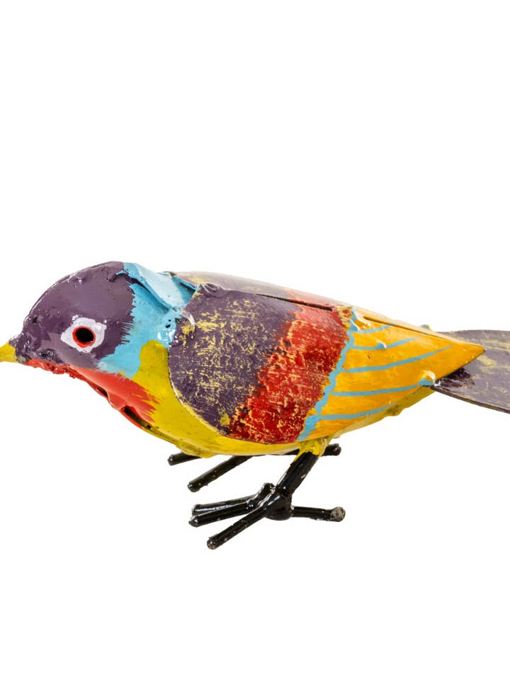 METALEN GOUDEN ZONNEVOGEL STAAND voor wholesale door Zimba-Arts