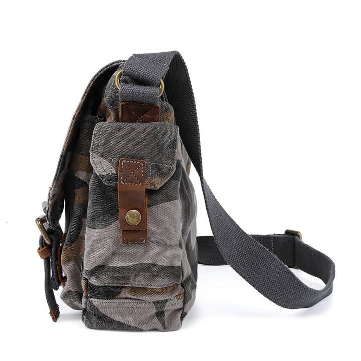 TSD Brand - Wholesale Crossbody Bag - Unisex - Camo Crossbody