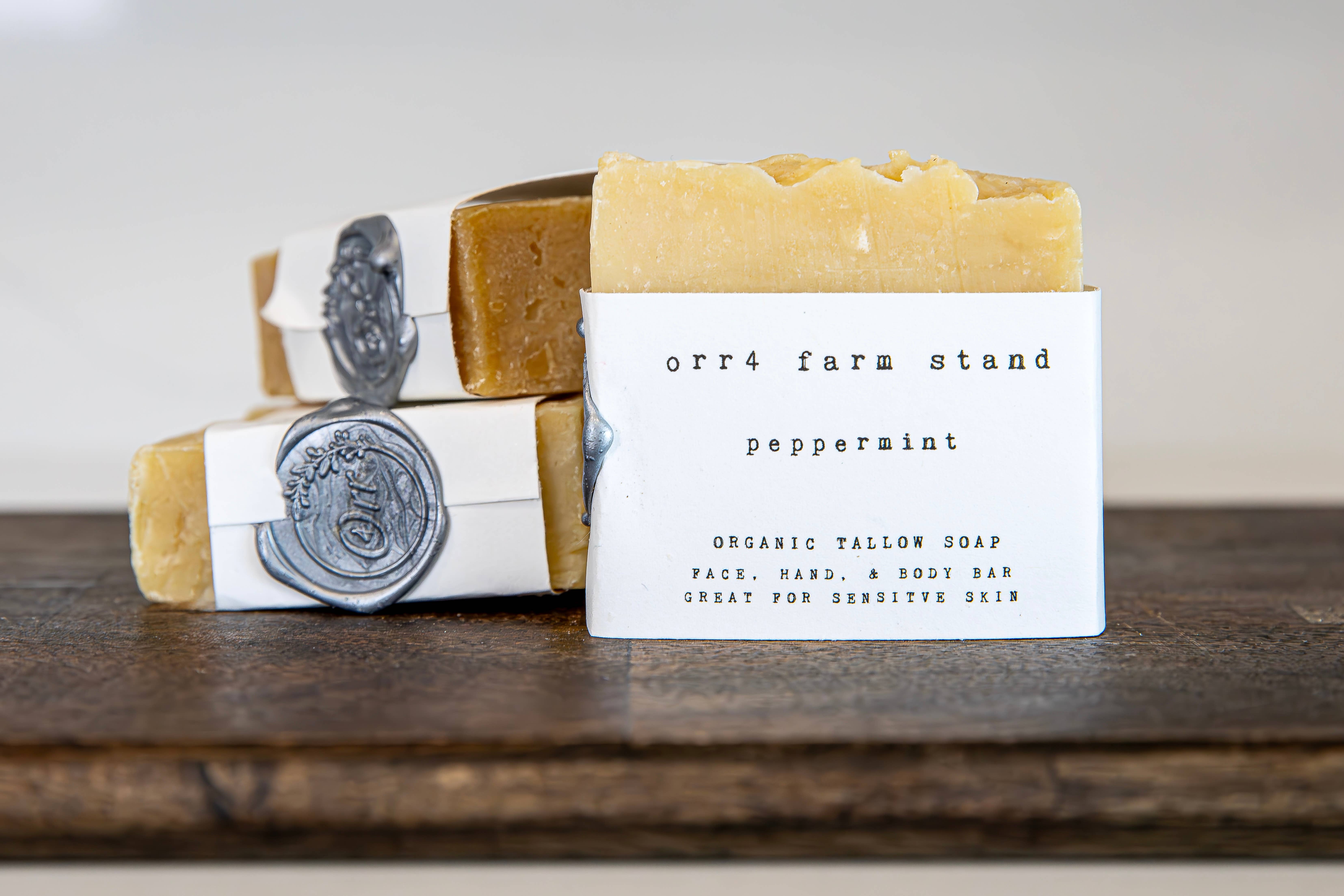 Orr4 Farm Stand - Wholesale Bar Soap - Organic Tallow Soap– Nourishing Hand, Face, & Body Bar1