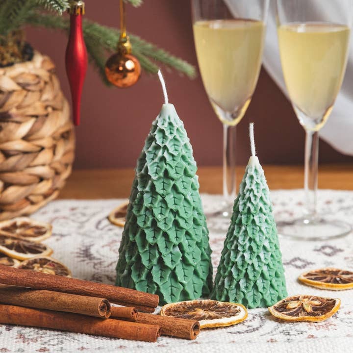 Ritual Spirit ltd - Wholesale Novelty Candle - Traditional Christmas tree | Small&Large | Soy wax candle | 0