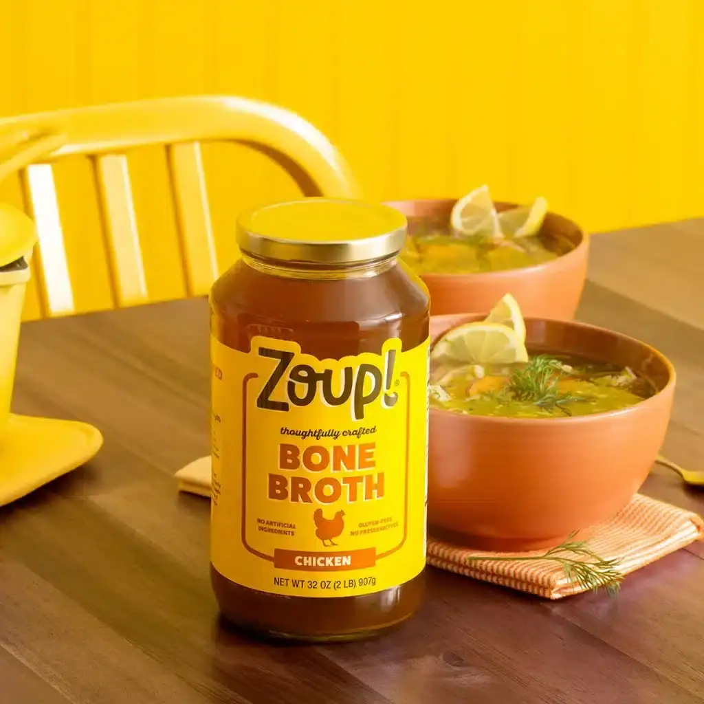 Zoup! Specialty Products - Vente Bouillon - Bouillon d'os de poulet1