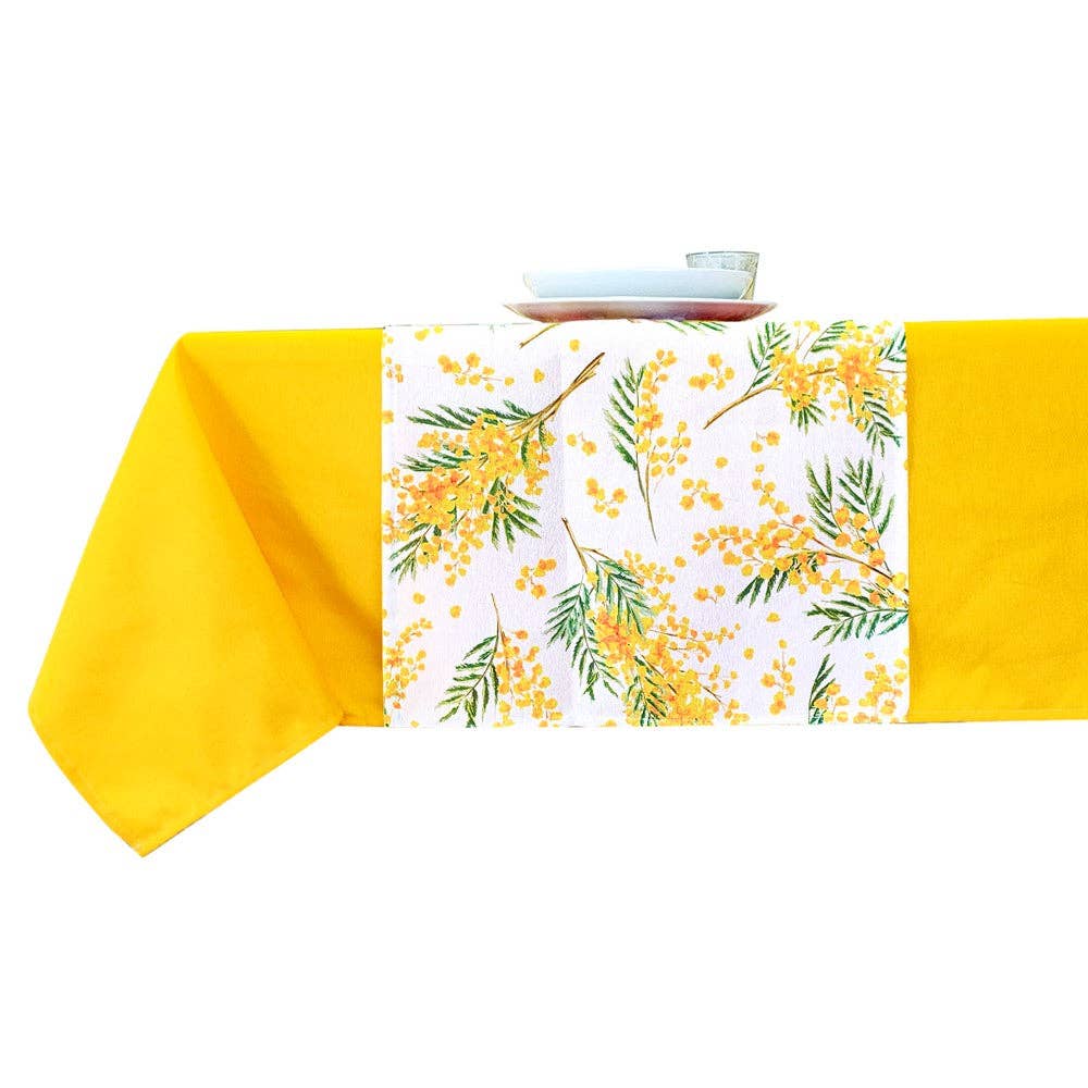 Almatex srl - Wholesale Table Runner - Runner cm.46x140 MIMOSA