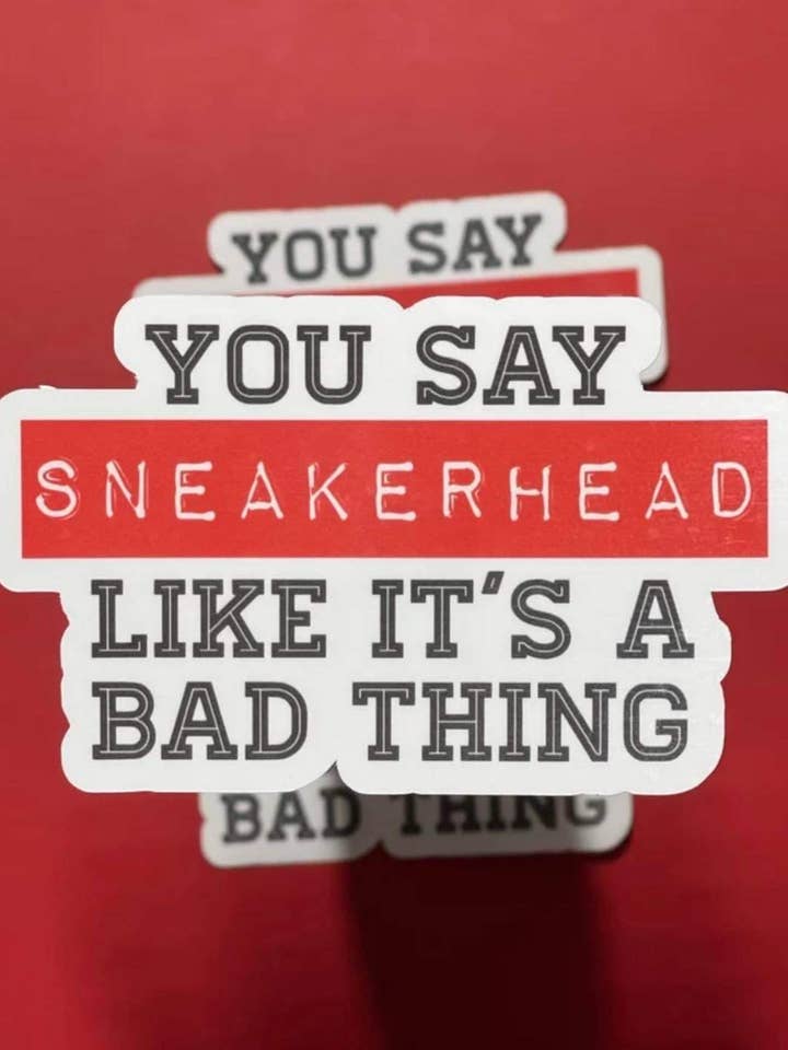 Sneakerhead Sticker for engroshandel hos The Kailani Collective