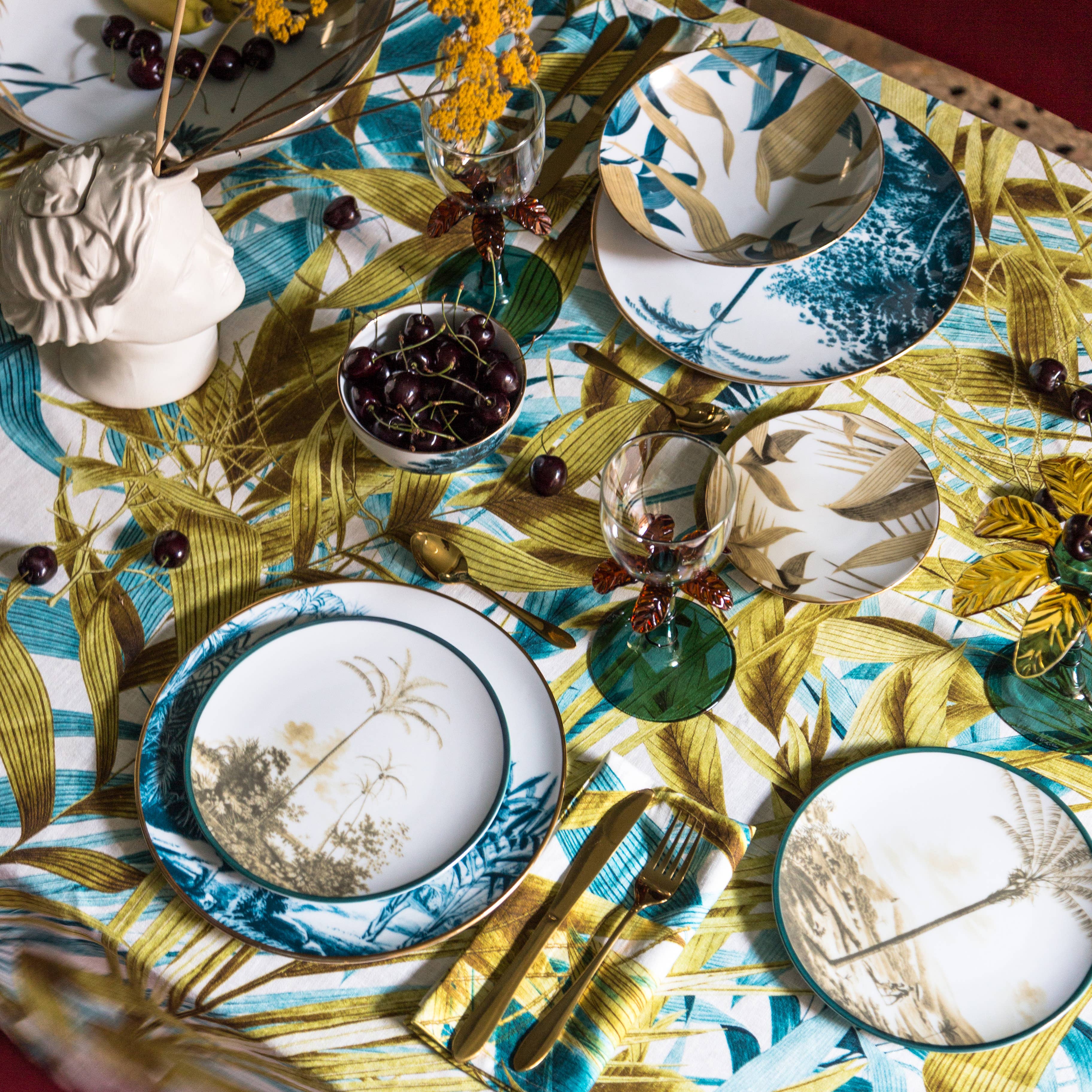 Vito Nesta Grand Tour - Vendita all'ingrosso Tovaglioli da tavola in stoffa - Tovaglioli in Lino Las Palmas set da 83